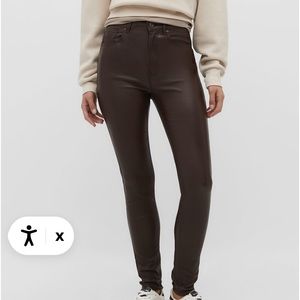 Stradivarius coated pants